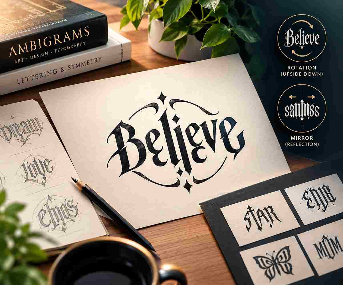 ambigram history