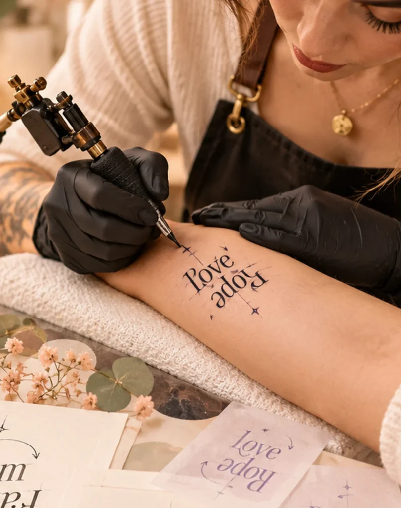 Ambigram Tattoo Designs